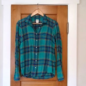 J Crew Women's Flannel Shirt